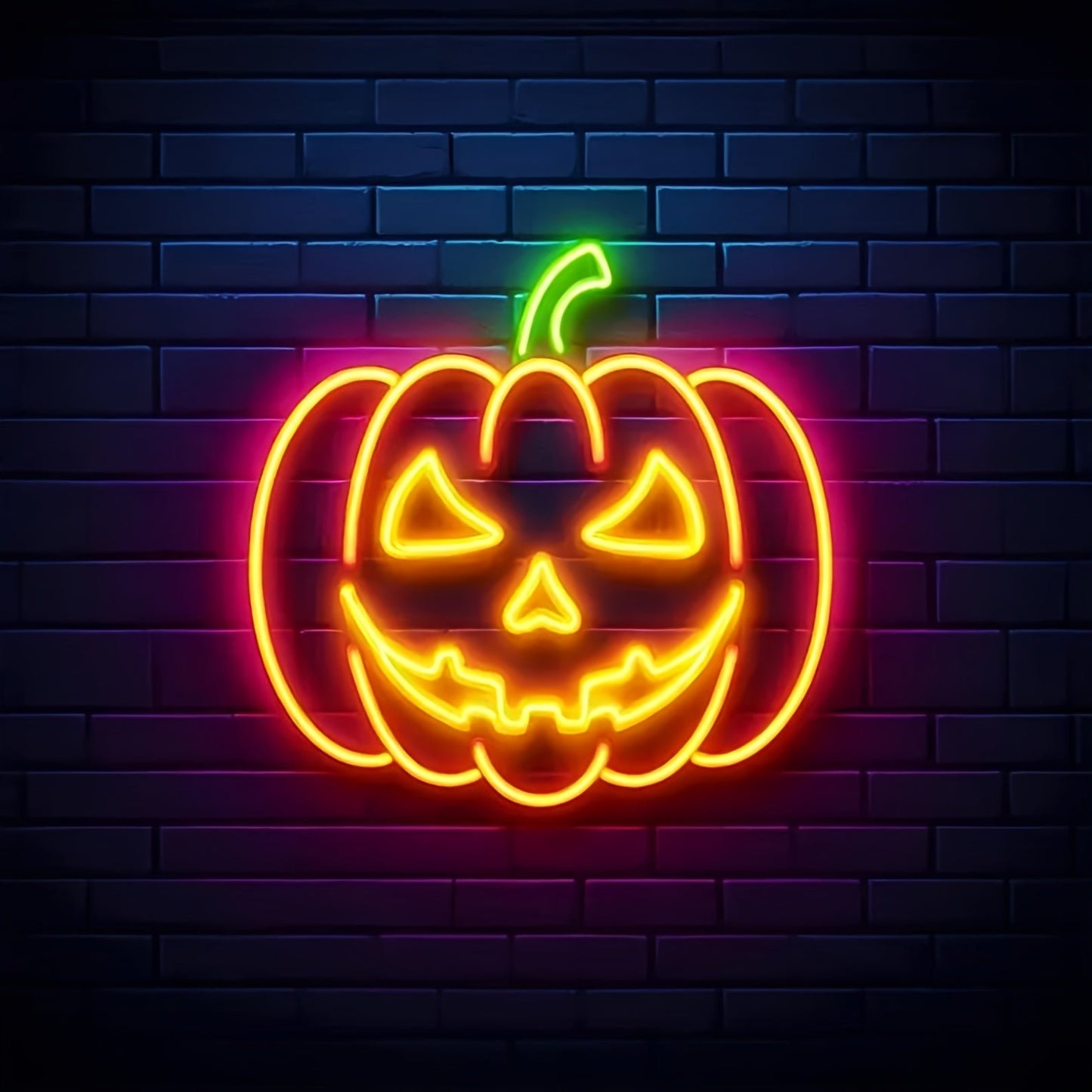 Pumpkin Halloween Neon Sign - Neon Signs UK