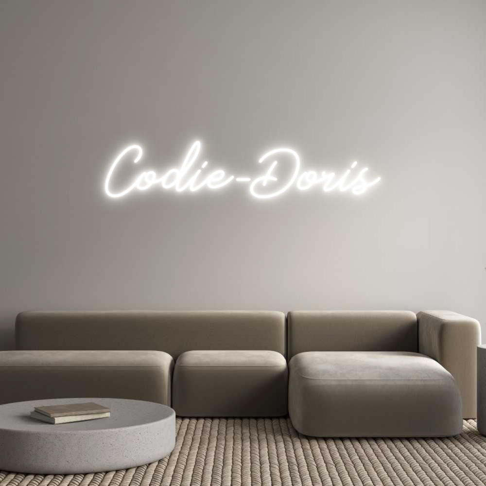 Custom Neon: Codie-Doris