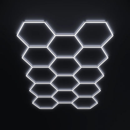 Hexagon Lights – Modern Hexagon Lighting Panels - Neon Signs UK