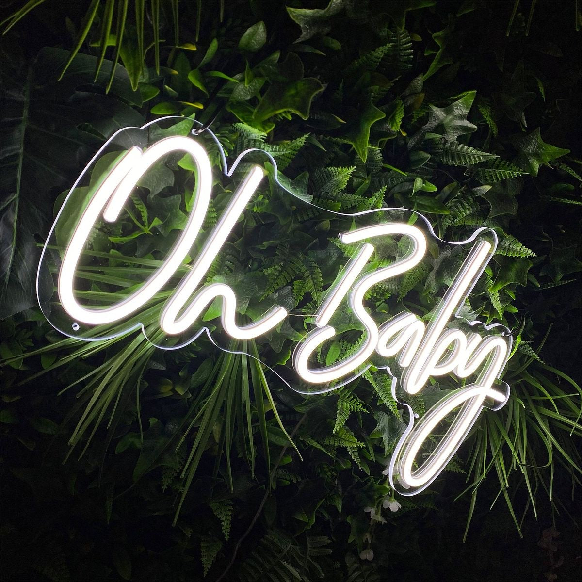 Oh Baby Neon Sign, oh baby neon light, oh baby led neon light, fancy neon sign