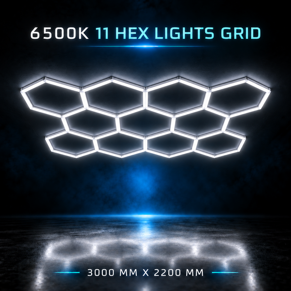 Hexagon Lights 11 Grid System