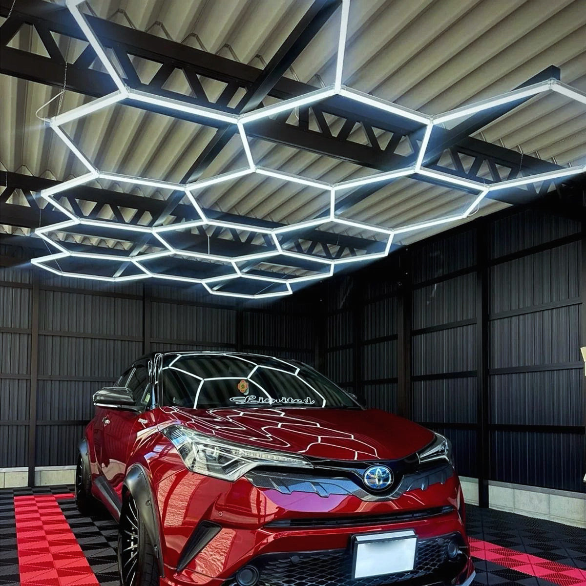 Hexagon Lights 14 Grid System