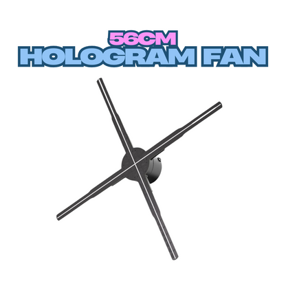 Hologram Fan HD (56cm, Bluetooth audio)