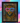 Framed artwork of a leopard wearing colorful glasses on a vibrant, multicolored background.