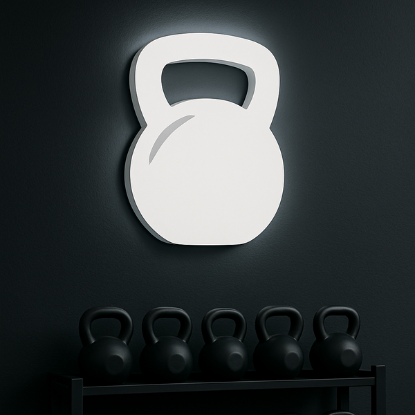 Kettle Bell Gym Sign
