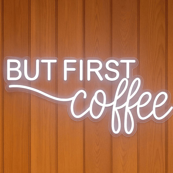 But First Coffee Neon Sign – Coffee Neon Sign LED Wall Light