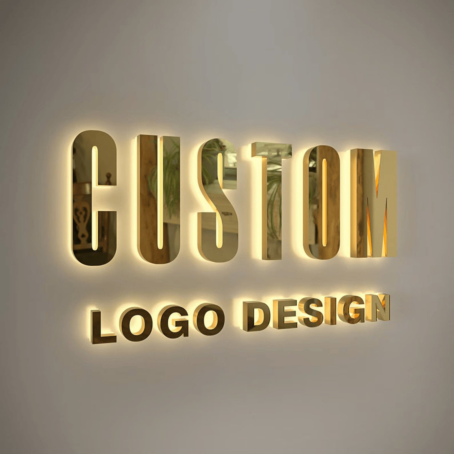 Custom Backlit Letters - Neon Signs UK