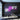 A purple and white gym neon sign with the motivational phrase 'don't quit'