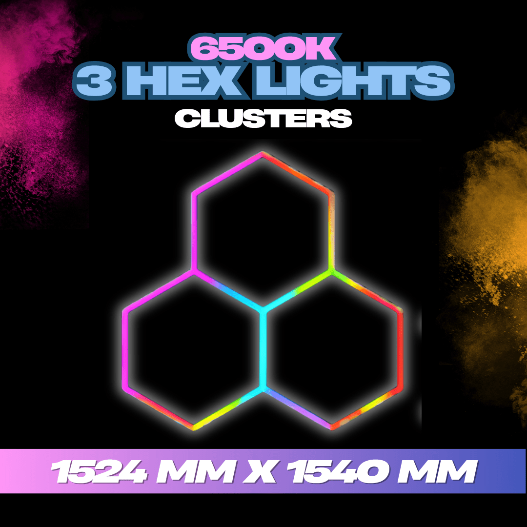 Hexagon Lighting 3 Clusters