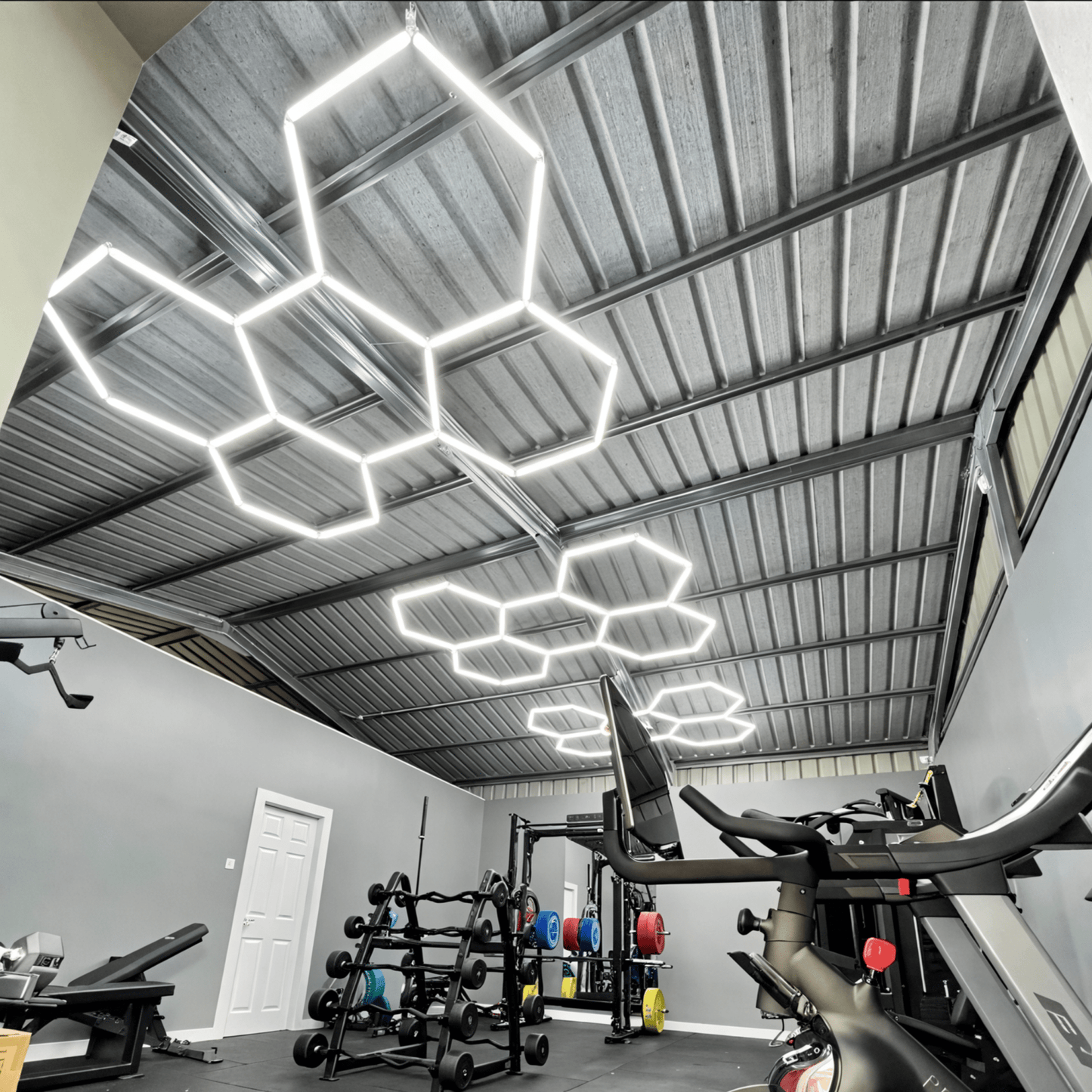 Hexagon Lights 5 Grid System