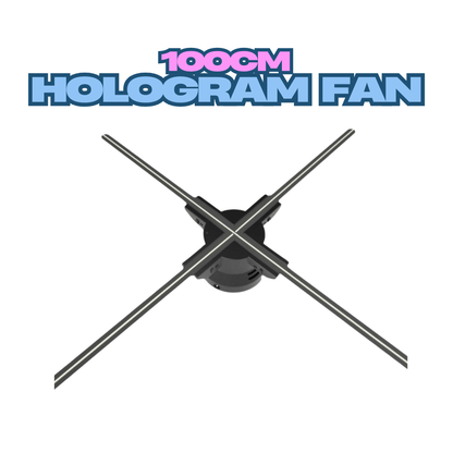 Hologram Fan HD (100cm, Bluetooth audio)