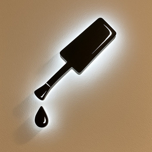 Luxury Nail Sign – LED Wall Art for Salon