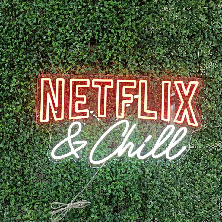 Netflix & Chill Neon Sign | Neon Signs for room - Neon Signs UK