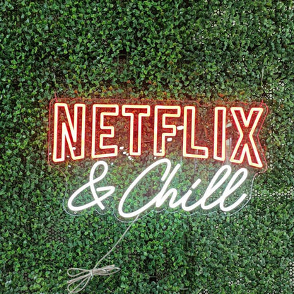 Netflix & Chill Neon Sign | Neon Signs for room - Neon Signs UK