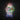 A light up neon sign with santa and his sack