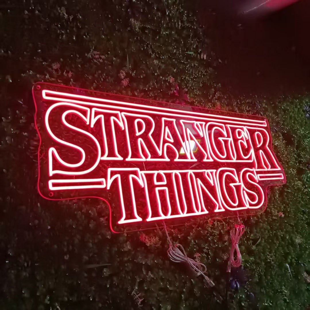 Stranger Things Neon Sign | 80's inspired neon sign for room - Neon Signs UK