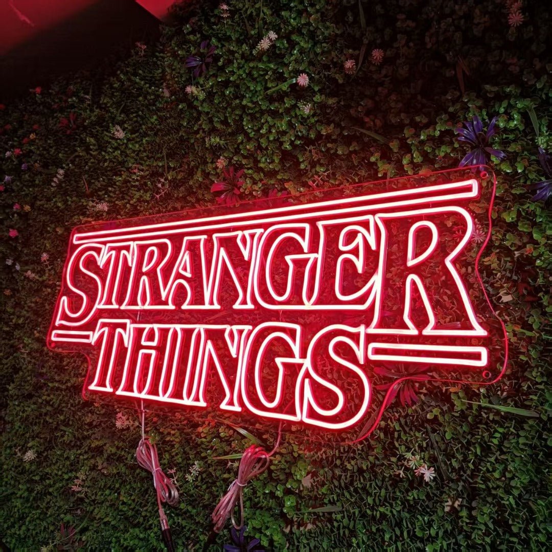 Stranger Things Neon Sign | 80's inspired neon sign for room - Neon Signs UK